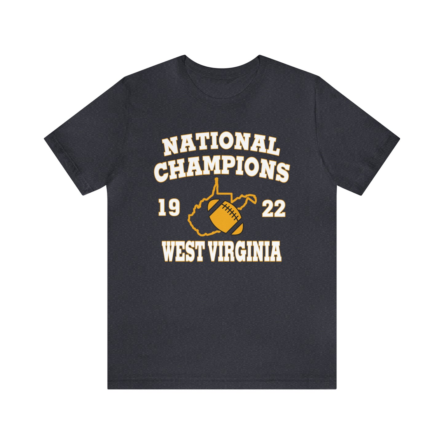 1922 WVU Football National Champions T-Shirt