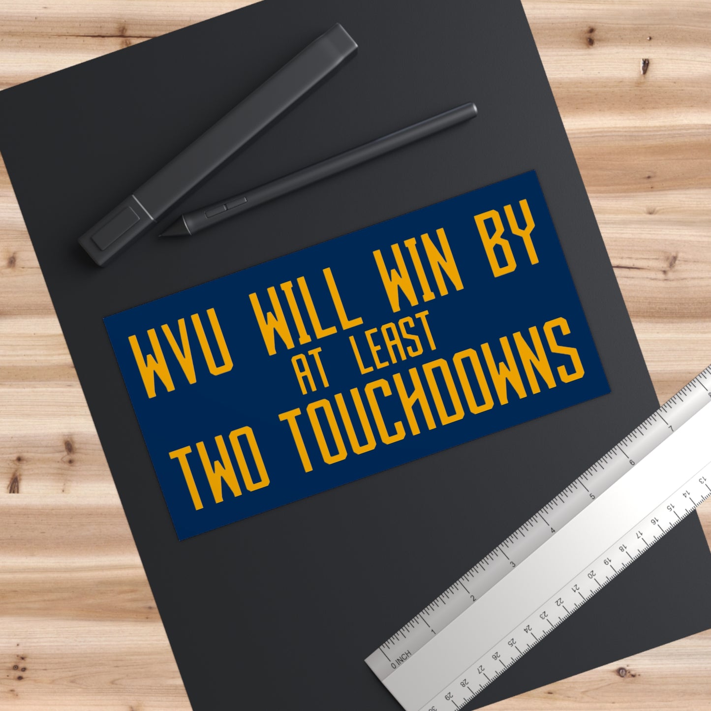 Two Touchdowns Bumper Sticker