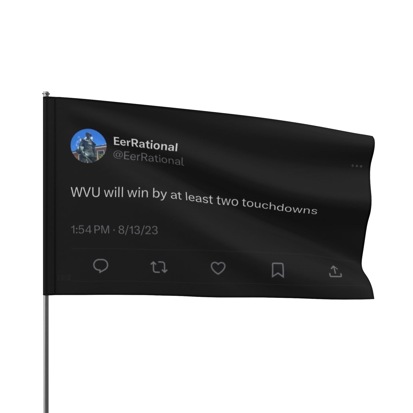 Two Touchdowns Flag